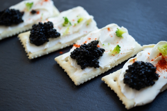 高級食材・キャビア・松茸